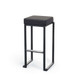 Cube Black Bar Stool Cube Black Bar Stool