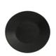 Black Round Plate 23cm (Pack Size 10)