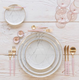 Goa Pink & Gold Starter / Butter Knife (Case Size 1)