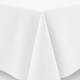 Linen Tablecloth White 70in x 140in