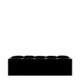 Smartie Bench Black (5 seater)