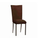 Chameleon Cocoa Brown Suede Chair