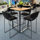 Teddy Black Bar Stool