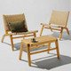 Woodley Rope Lounge Package (2 Chairs & Side Table)
