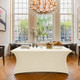 Spandex for 6ft Trestle Table Ivory