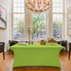 Spandex for 6ft Trestle Table Apple Green