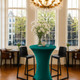 Spandex Kelly Green Pod Table Cover
