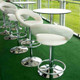 Aurora Bar Stool White