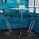 Zeus Bar Stool Black