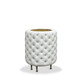 Tufted Pod Table Cream Tufted Pod Table Cream