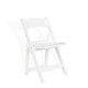 Folding White Chair