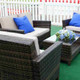 Rattan Outdoor 4 Seater Set