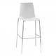 Milan High Back Bar Stool - White Milan High Back Bar Stool - White