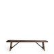 Rustic  Wooden Bench with Foldable legs