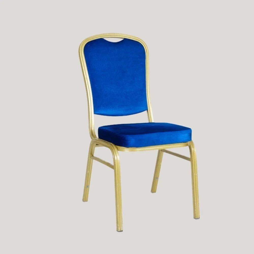 Conference and event chairs arranged in a venue