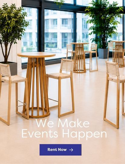 HireAll event furniture and equipment available to rent online
