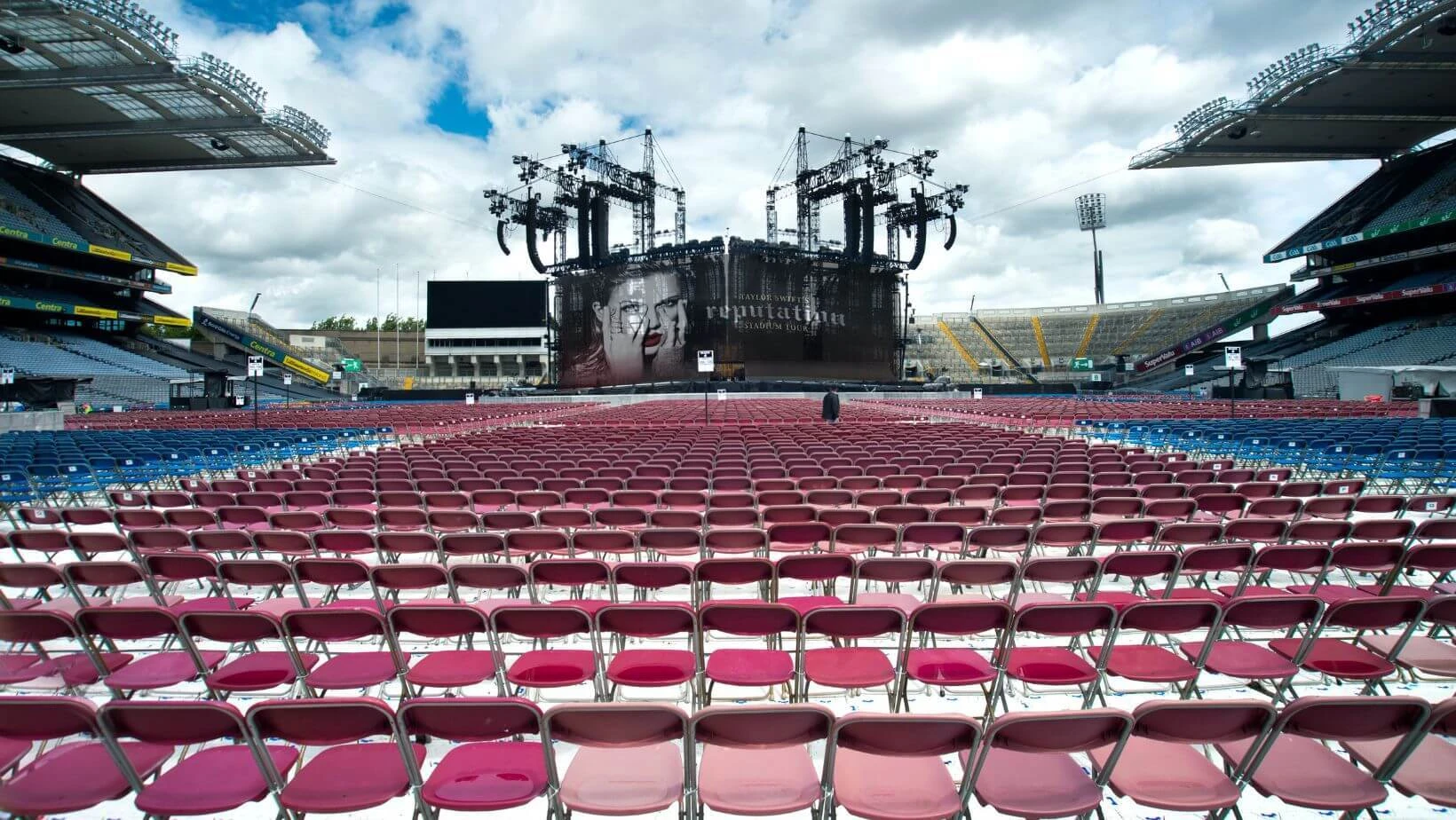 HireAll event furniture and event hire setup in Ireland