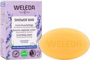 Weleda shower bar : biologische vaste zeep,  met etherische olie 75 gr