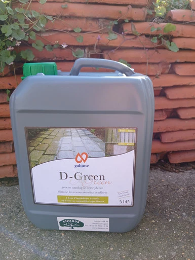 Galtane D‑Green Clean 5L reiniger tegen algen en groene aanslag voor buitenoppervlakken.