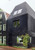 Galtane Tullo Blackaya op houten gevel buiten