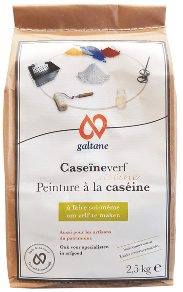 Galtane Caseïne en marmerpoederverf