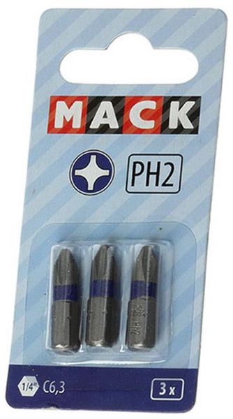 Schroefbit PH2 met kruiskop voor fermacell schroeven