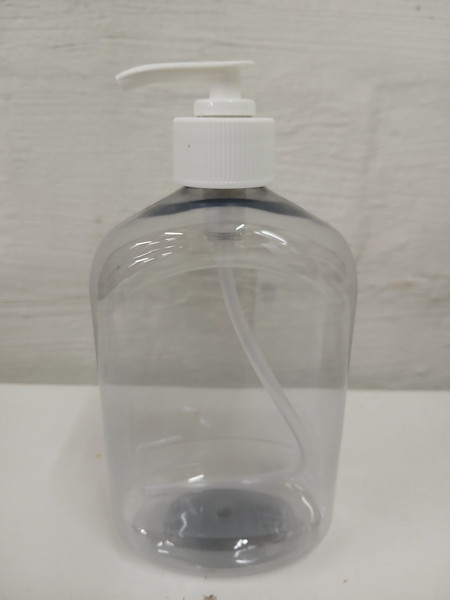 Lege flacon met zeeppomp - 500 ml