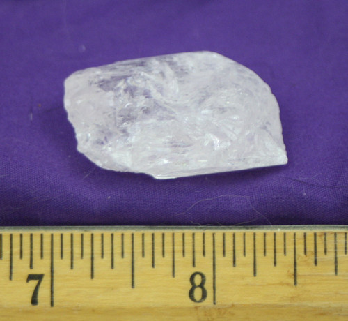 Sample of a Danburite Crystal, a pale pink crystal.