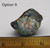 Front view of Chalcopyrite, Option 9