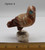 Front view of Option 4, hand-carved Gemstone Bird