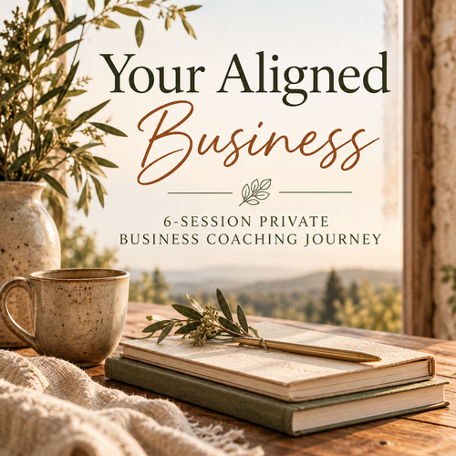 Your Aligned Business - 6-Session Private Business Coaching Journey