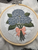 Hydrangea Bouquet PDF Pattern Hand Embroidery Pattern, Slow Stitch Digital Download