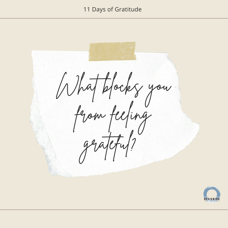 Blocking Gratitude