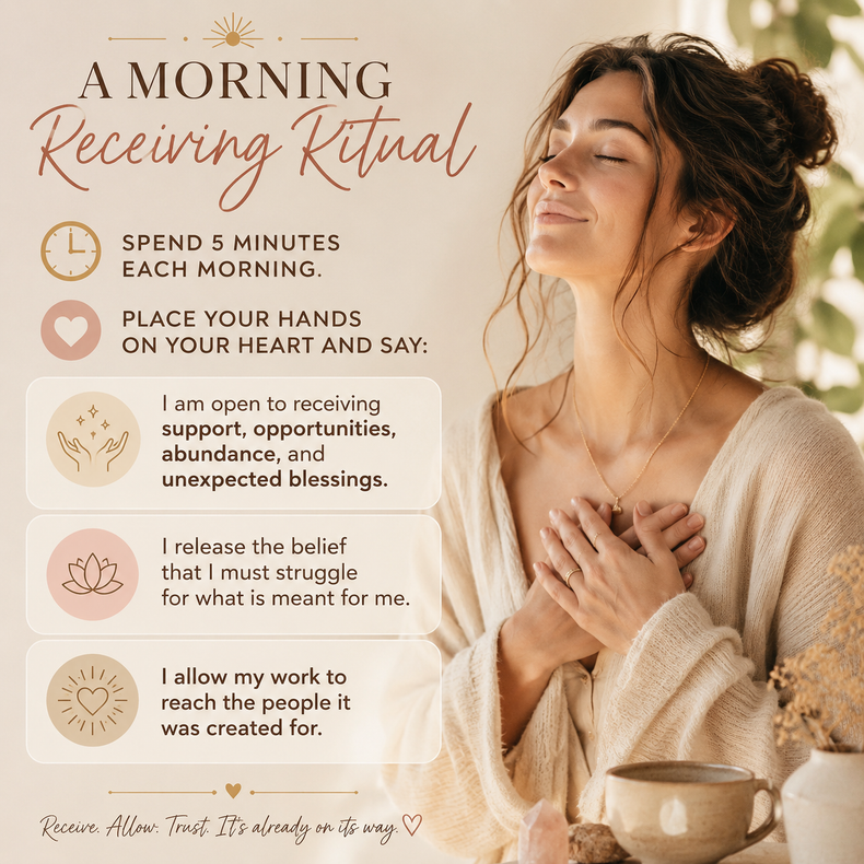 Morning Ritual Receiving Ritual