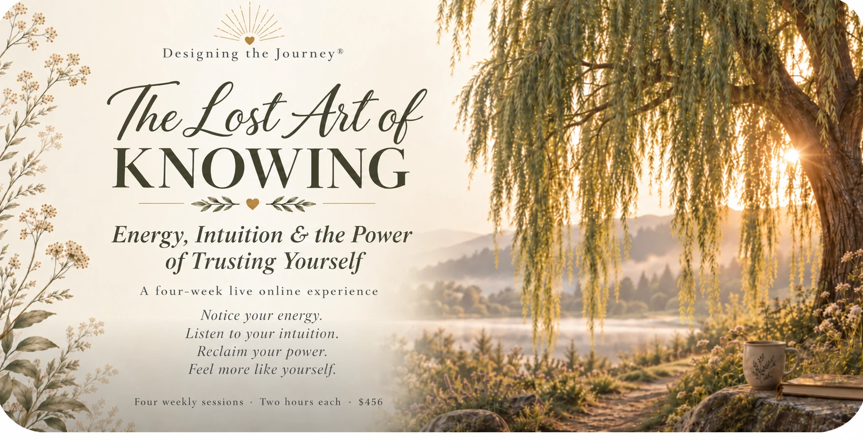 The Lost Art of Knowing four-week online intuition and self-trust course for women
