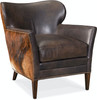 Hooker-CC469-089 Kato Club Chair w/Brindle