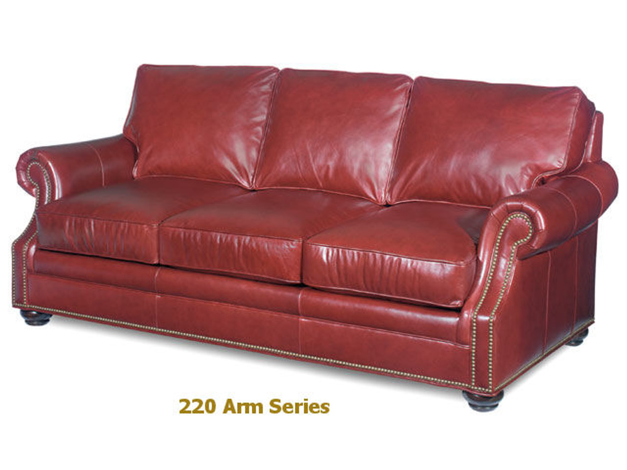 bradington young leather sofa direct from nc