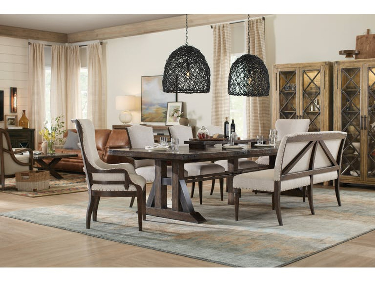 hooker furniture dining table