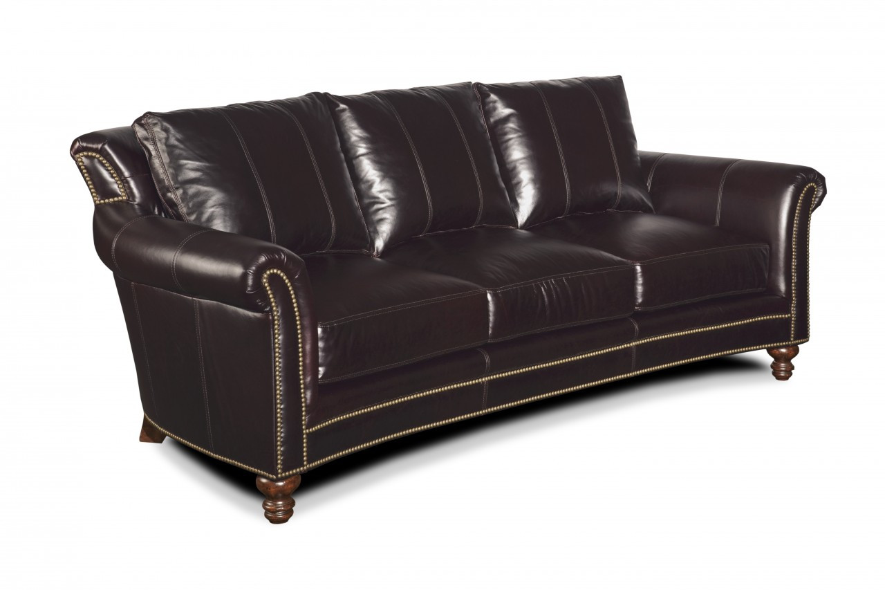 bradington young richardson leather sofa