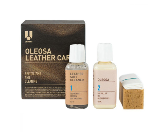 Leather Oleosa Care Kit for Pull Up leathers