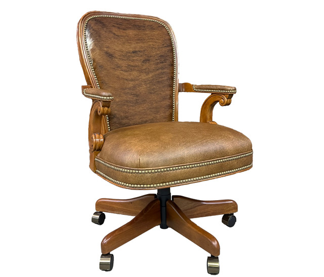 中古品　TRUCK FURNITURE BT CHAIR - LEATHER BT DESK CHAIR | TRUCK FURNITURE