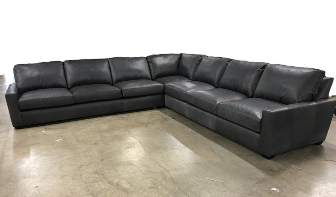 Raf Sofa + Corner+ Laf Sofa-Berkshire Wolf- Custom length