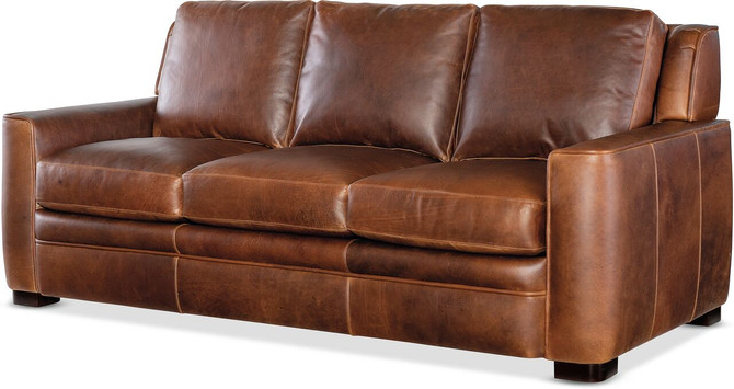 Bradington-Young 642 Beckham Leather Sofa