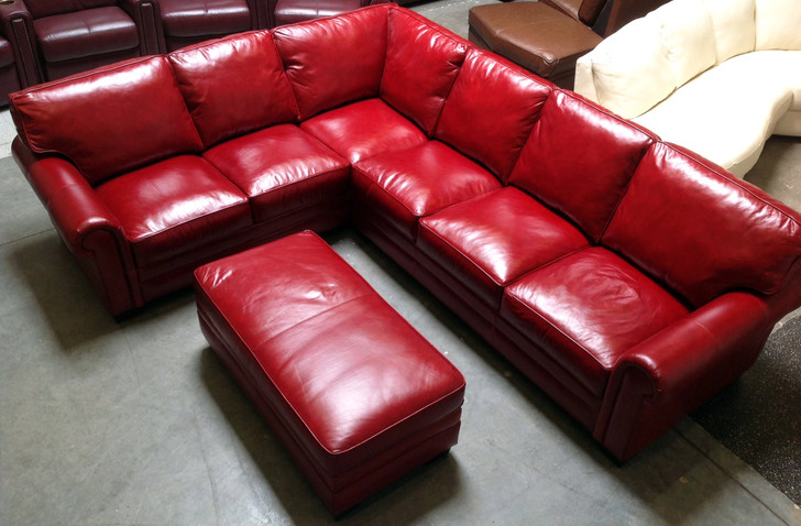 2pc Sectional Config #5-  (Ottoman extra charge)