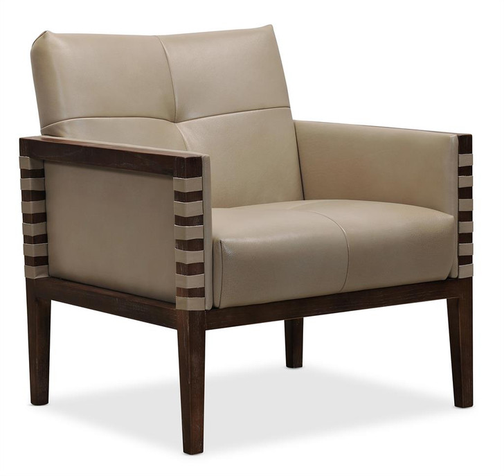 Hooker-CC401-082 Carverdale Leather Accent Chair