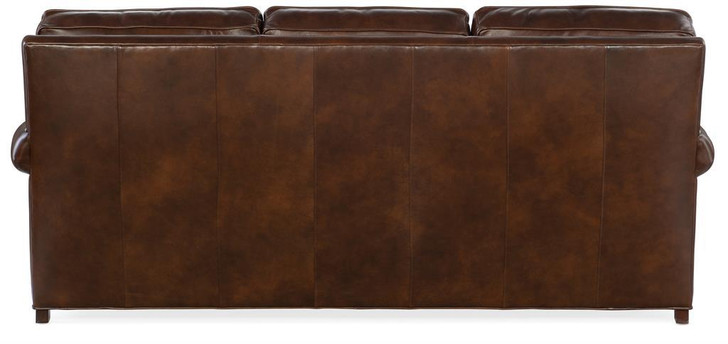 Bradington-Young 579 Reddish Loveseat Leather Special-3 Colors