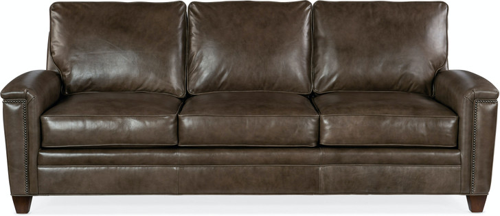 Bradington-Young 448 Oliver Leather Sofa