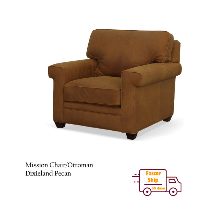 American Heritage Mission Sofa/Chair/Ottoman Faster Ship