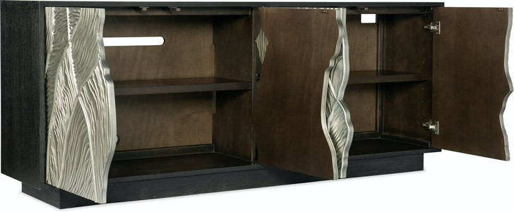 Hooker Furniture Home Entertainment Melange Summit Gorge Entertainment Console