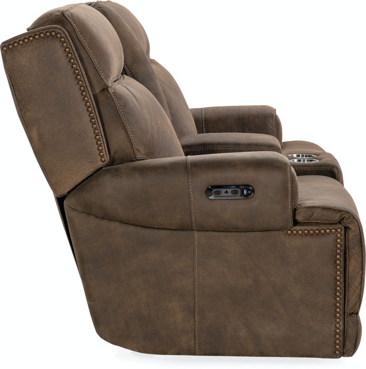 Hooker- SS762-PHZC2-085  Wheeler Power Head/Seat Console Loveseat